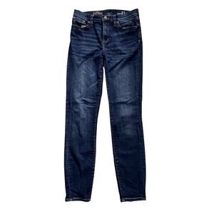 J.Crew Lookout High Rise Denim Womens Jeans Sz 27 x 29 Stretch Classic